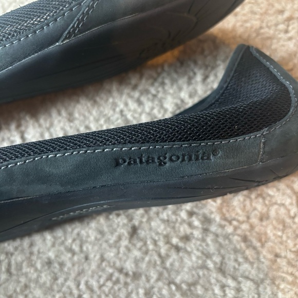 Patagonia Maha Breathe Mesh Leather Black Women's Flats - Picture 10 of 13